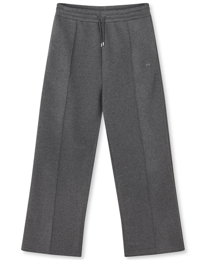 Mads Nørgaard - Standard Niko Sweatpants - Dark Grey Melange